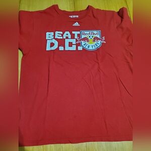 Adidas red bull soccer tee